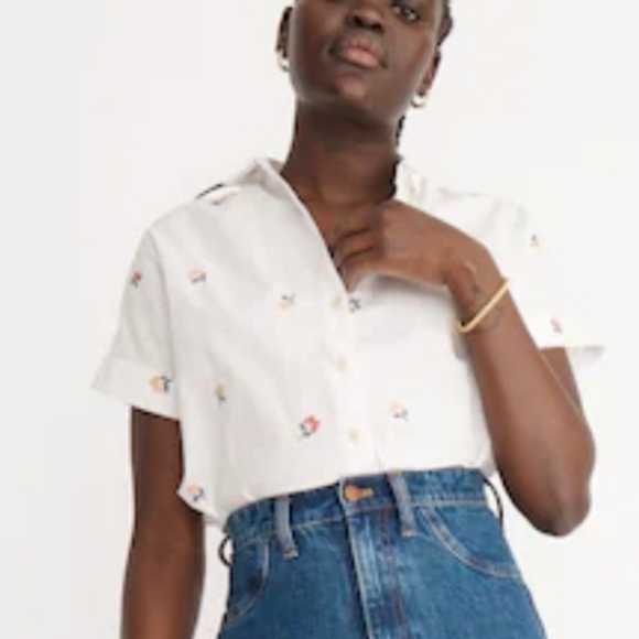Madewell Tops - Madewell V-Neck Pocket Shirt